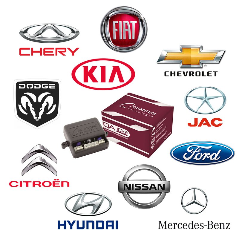 modulo multiuso automacao farois retrovisor teto solar ou vidros chery chevrolet citroen dodge fiat ford hyundai jac motors kia mercedes nissan