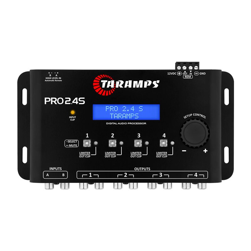 processador de audio pro 2 4s taramps