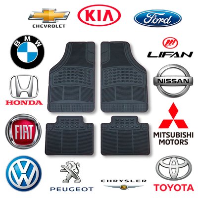 jogo de tapetes para carro bmw chrysler fiat ford chevrolet honda kia lifan mitsubishi nissan peugeot toyota volkswagen