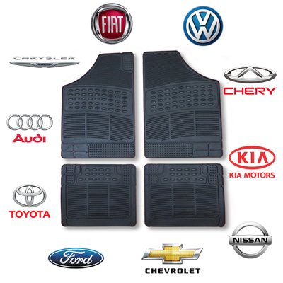 jogo de tapetes para carro modelo a ft001 flash tapetes