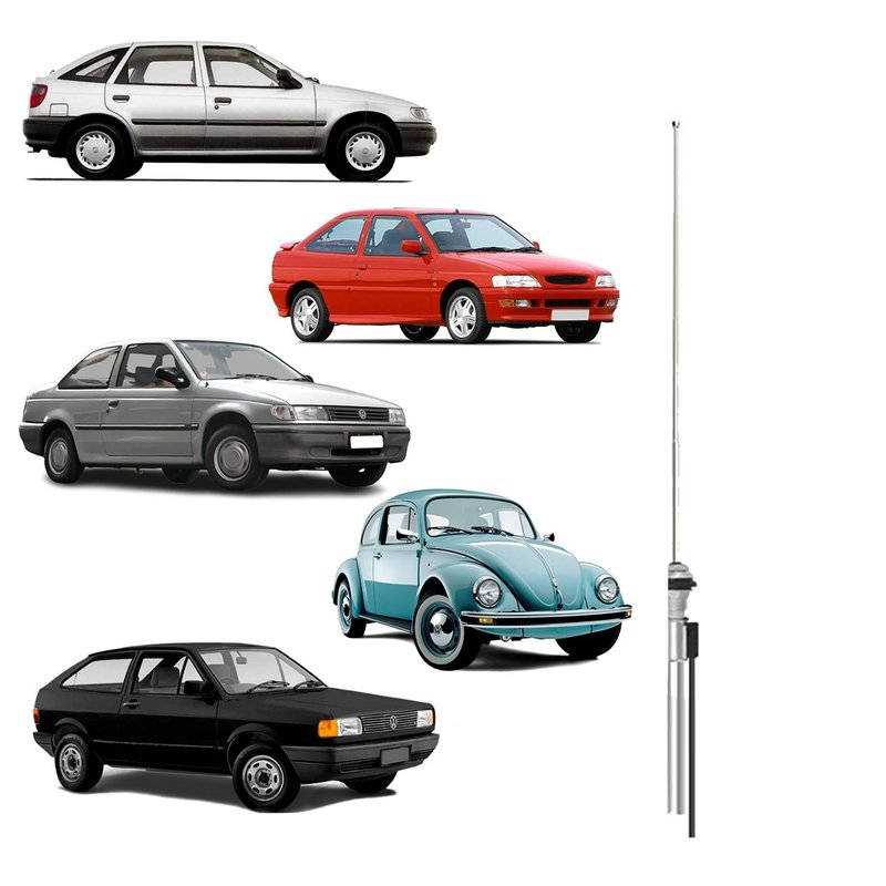 antena telescopica extensivel veiculos antigos 4 estagios an023