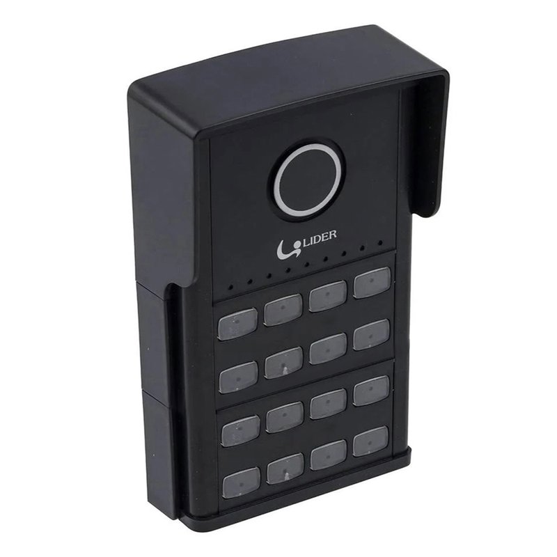 porteiro coletivo smart 16 pontos lr816 lider