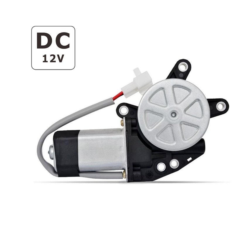 motor de vidro 12v direito fio preto tiger