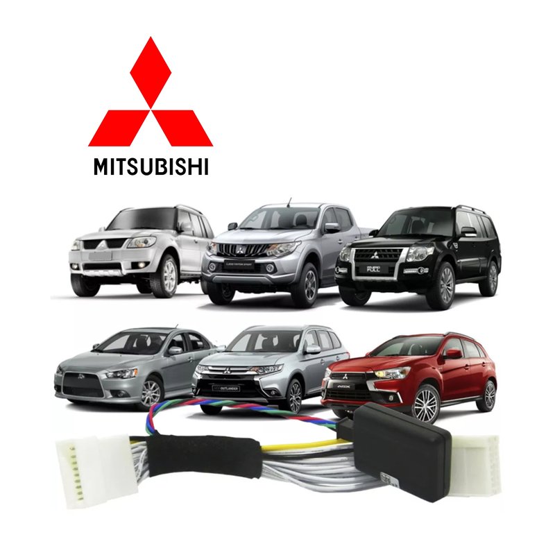 interface desbloqueio de video mitsubishi central clarion zendel
