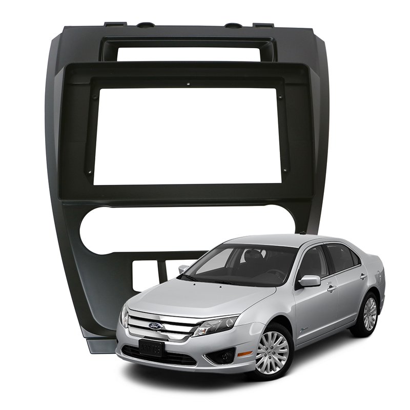 moldura 10 polegadas ford fusion 2009 a 2012 fiamon
