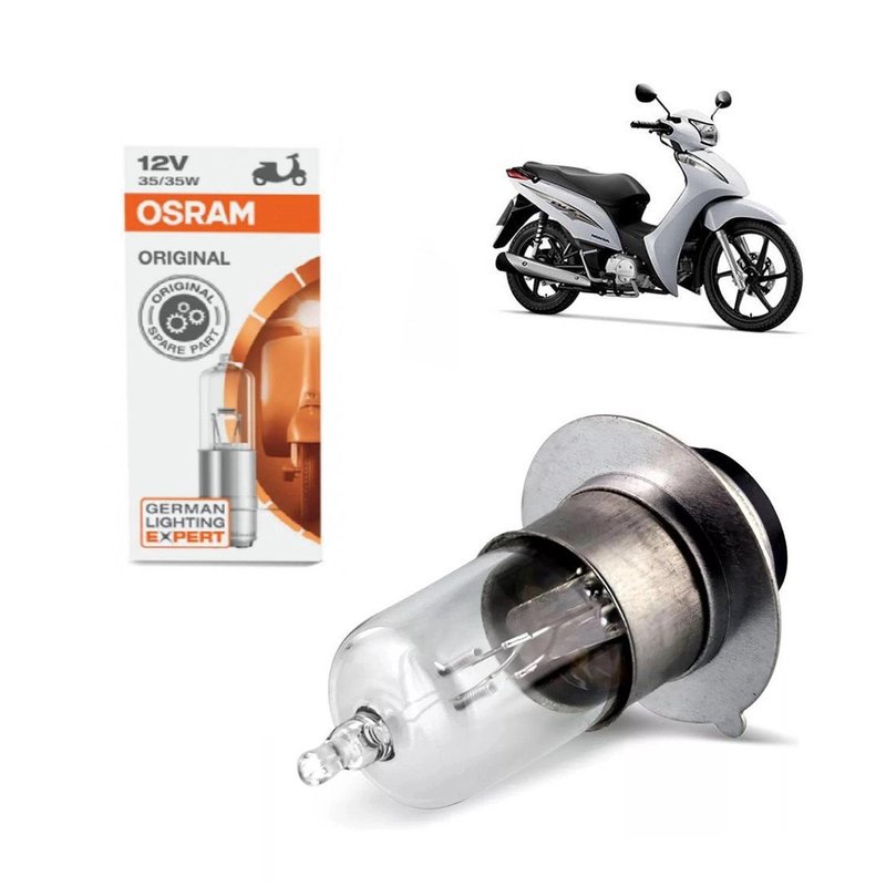lampada halogena m5 moto 35w original osram