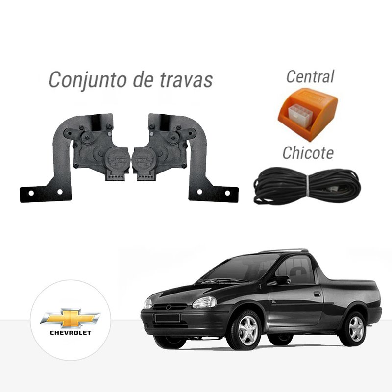 kit trava eletrica dedicada gm corsa ate 2003 2pt tc02 tragial