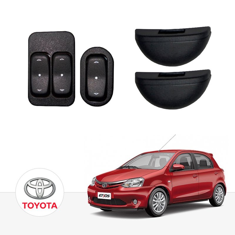 kit vidro eletrico antiesmag toyota etios dianteiro tragial