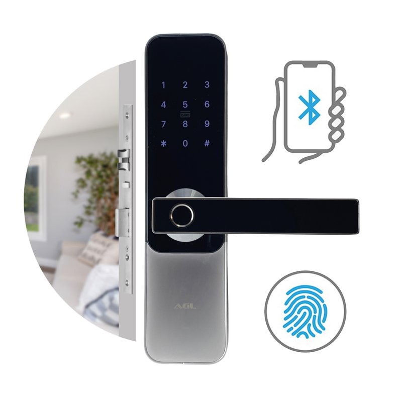 fechadura digital biometrica h30 bio bluetooth agl