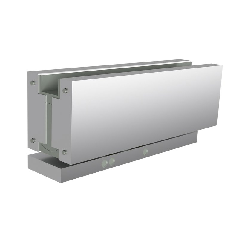 mola de piso sobrepor inox portas ate 80kg agl