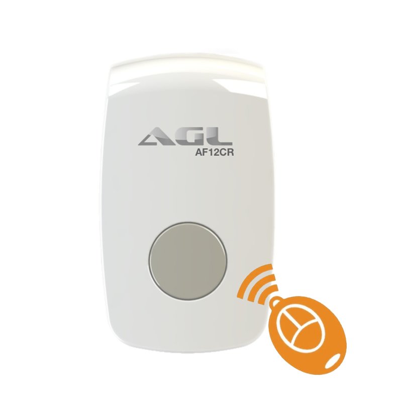 botoeira com receptor 433 af12cr agl mhz