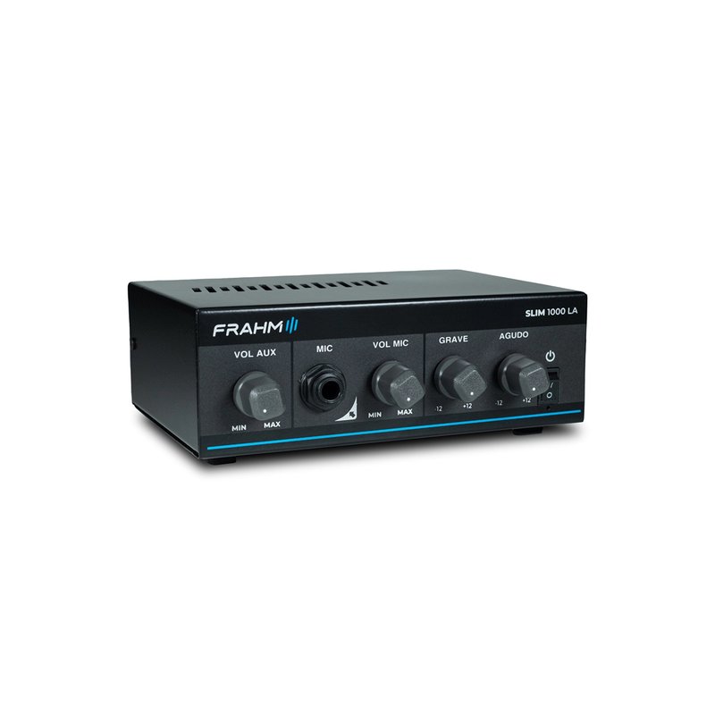 mini amplificador slim 40w rms bluetooth 1000 la frahm 4