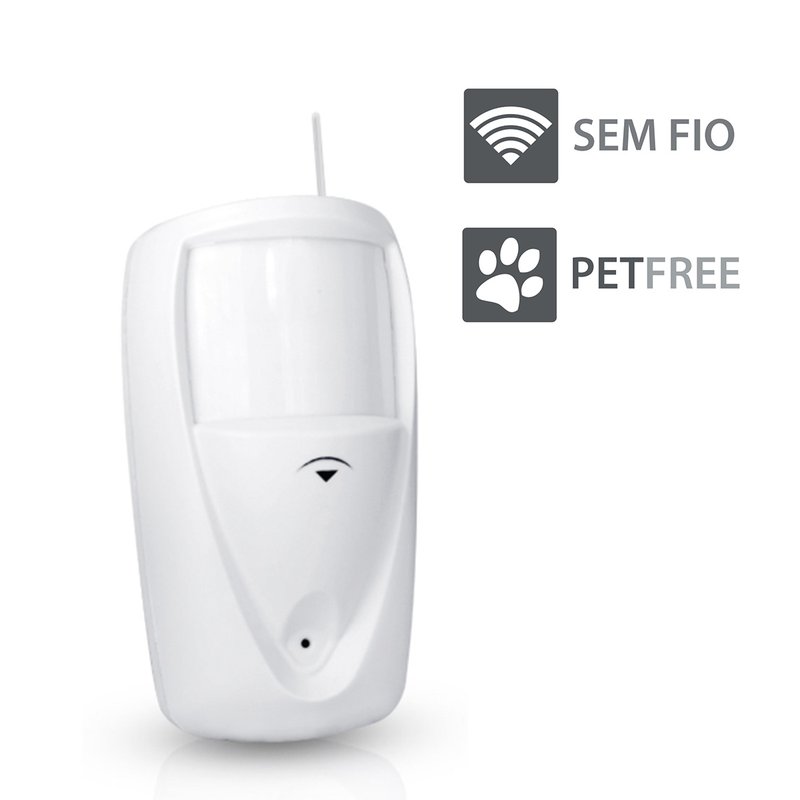 sensor passivo sem fio ir30 compatec