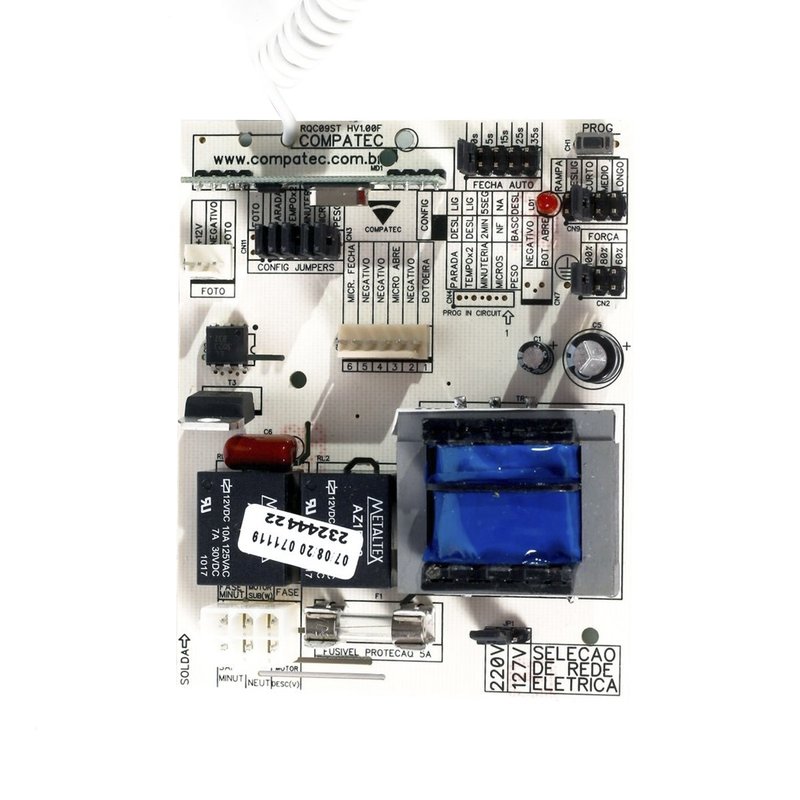 placa de comando motor eletrico rqc09st compatec