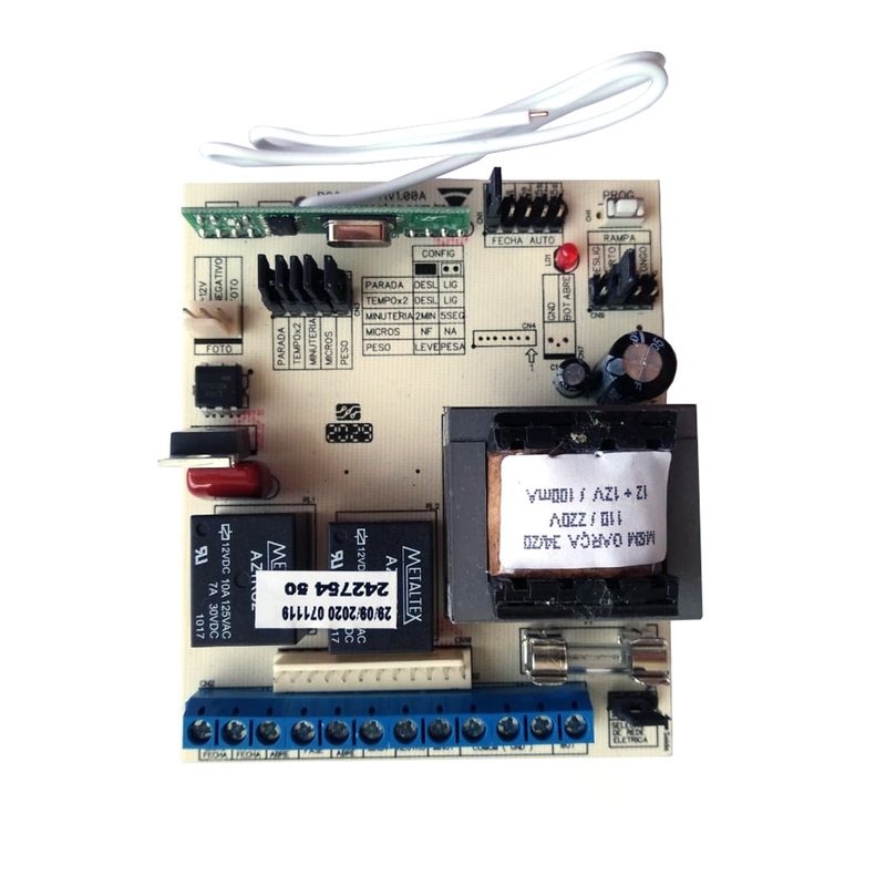 placa de comando motor eletrico rqc08 compatec