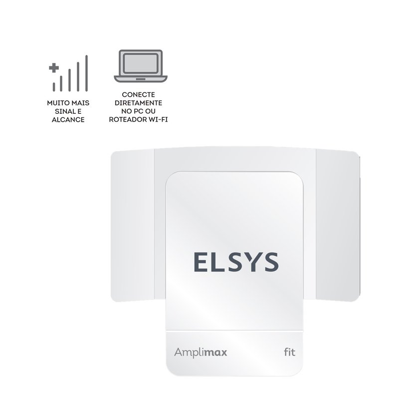 modem roteador amplimax fit elsys