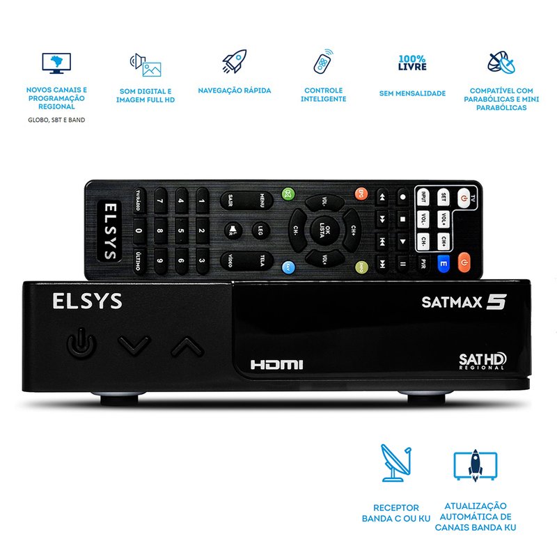 receptor satmax 5 elsys 1