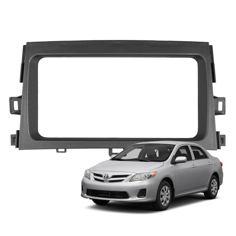 moldura 2 din corolla 2009 2010 2011 2012 2013 original