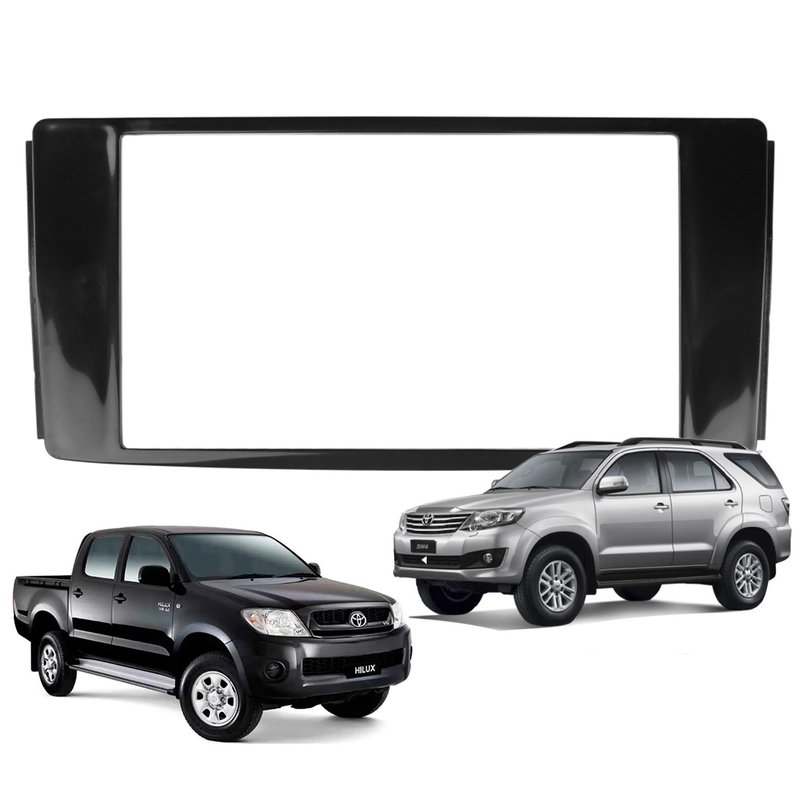 moldura 2 din hilux srv sw4 2012 2013 2014 2015 original