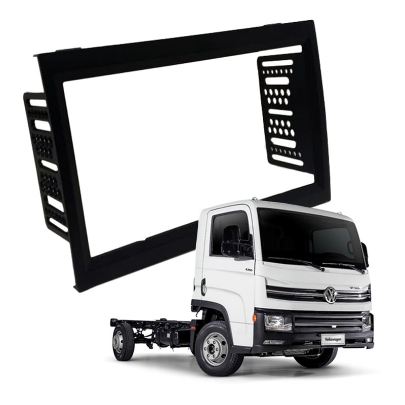 moldura painel vw delivery a partir 2017 fiamon 5879 preto