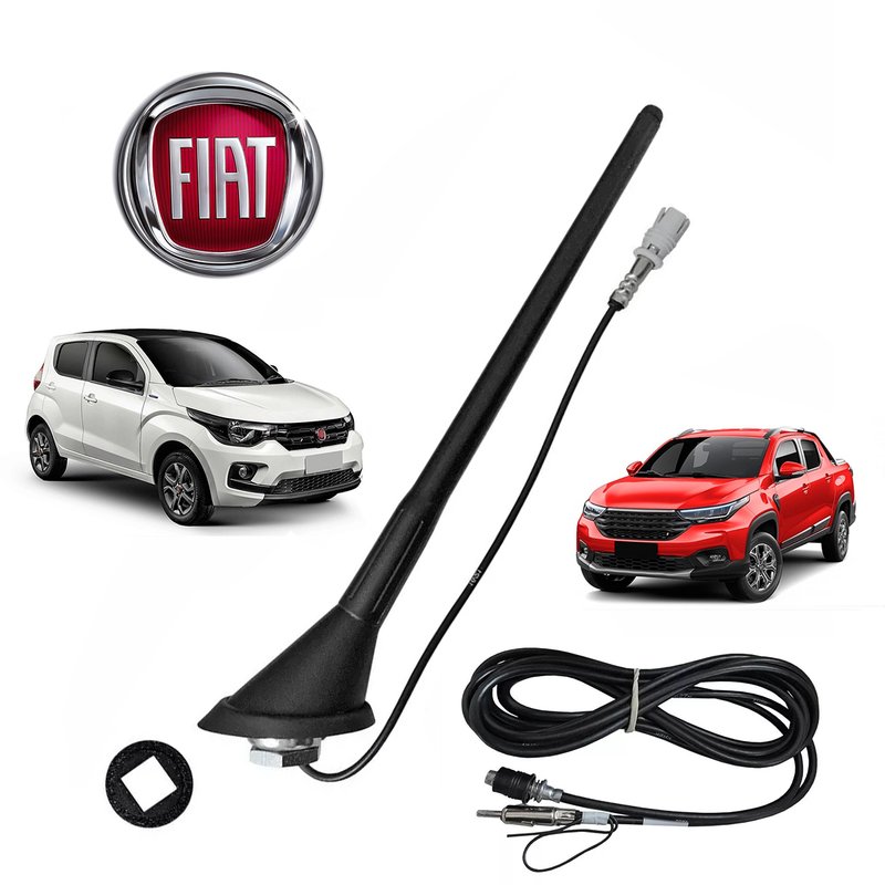antena teto fiat nova strada mobi com cabo 3 8 metros olimpus 1