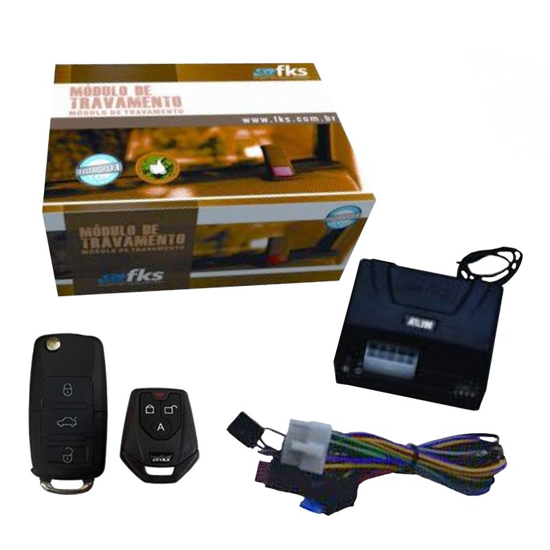 modulo de travamento atl300 com 2 controles fks