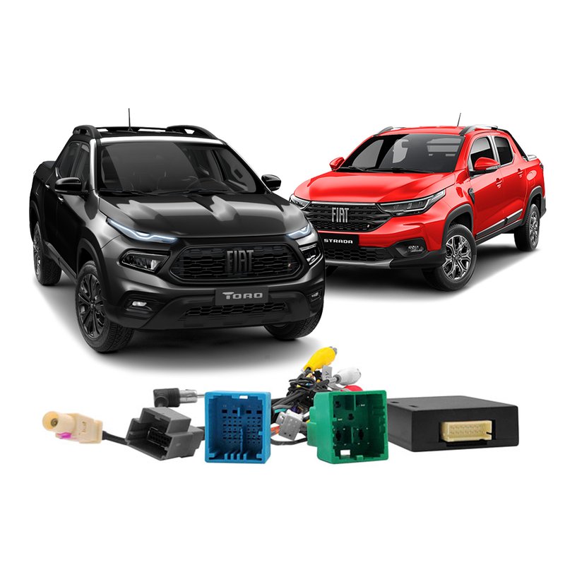 kit multifuncao nova strada e toro com midia android excanplus ft01 expex