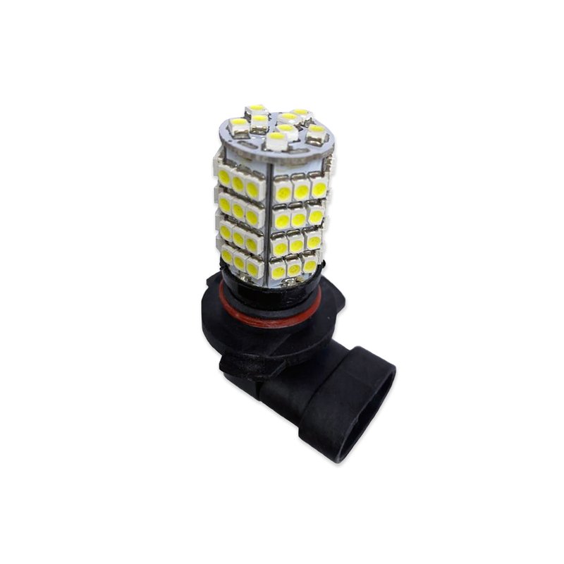 lampada led hb3 6000k 80 leds smd 12v techone peca
