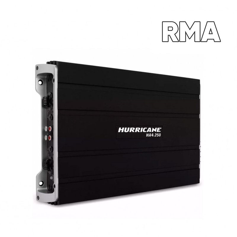 modulo amplificador digital ha4 250 2000w 4 ohms hurricane 1