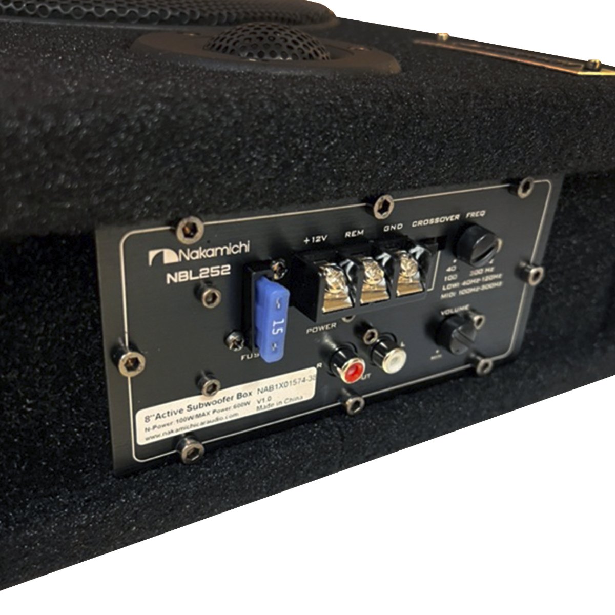 Caixa Ativa Baixa e Alta Frequência Dutada NBL252 Nakamichi