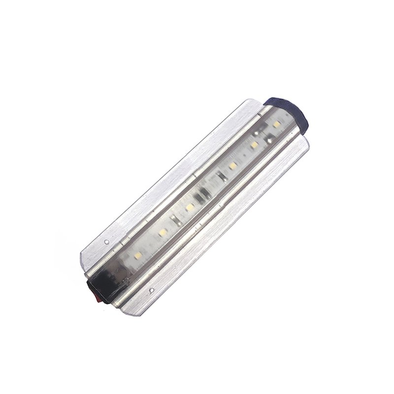 barra regua de led para iluminacao automotiva 12cm sinbrax com interruptor