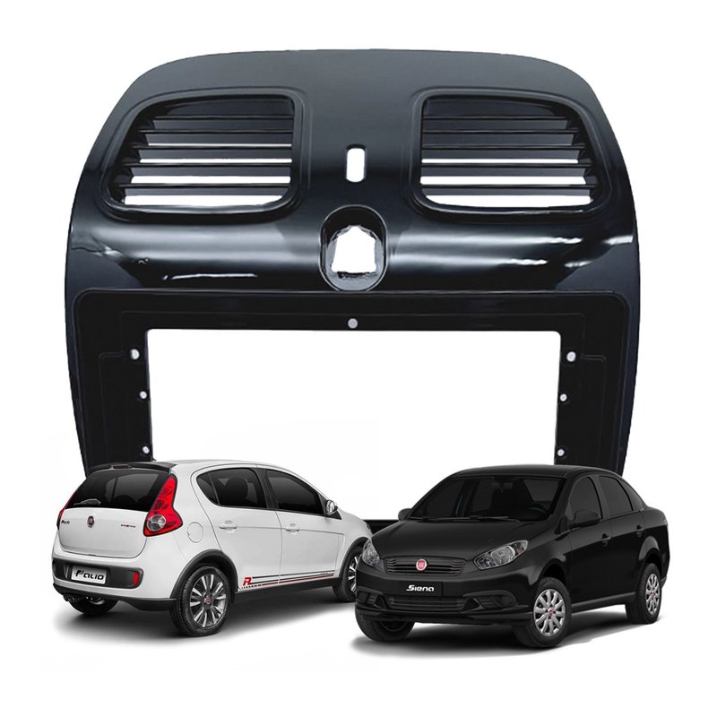 moldura 9 polegadas palio sporting grand siena fiamon black piano