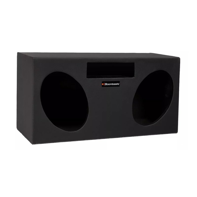 caixa selada para 2 alto falantes 6x9 e auto radio boombastic