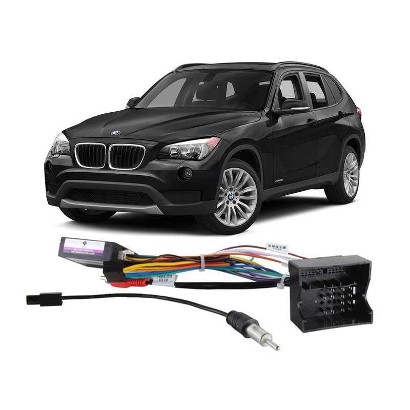 kit multifuncao bmw x1 serie 1 para midia android excanplus bm01 expex