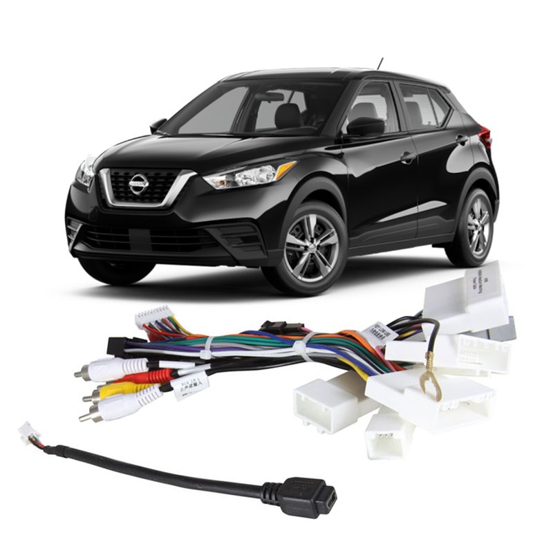 kit multifuncao nissan kicks para midia android excanplus ns01 expex 0