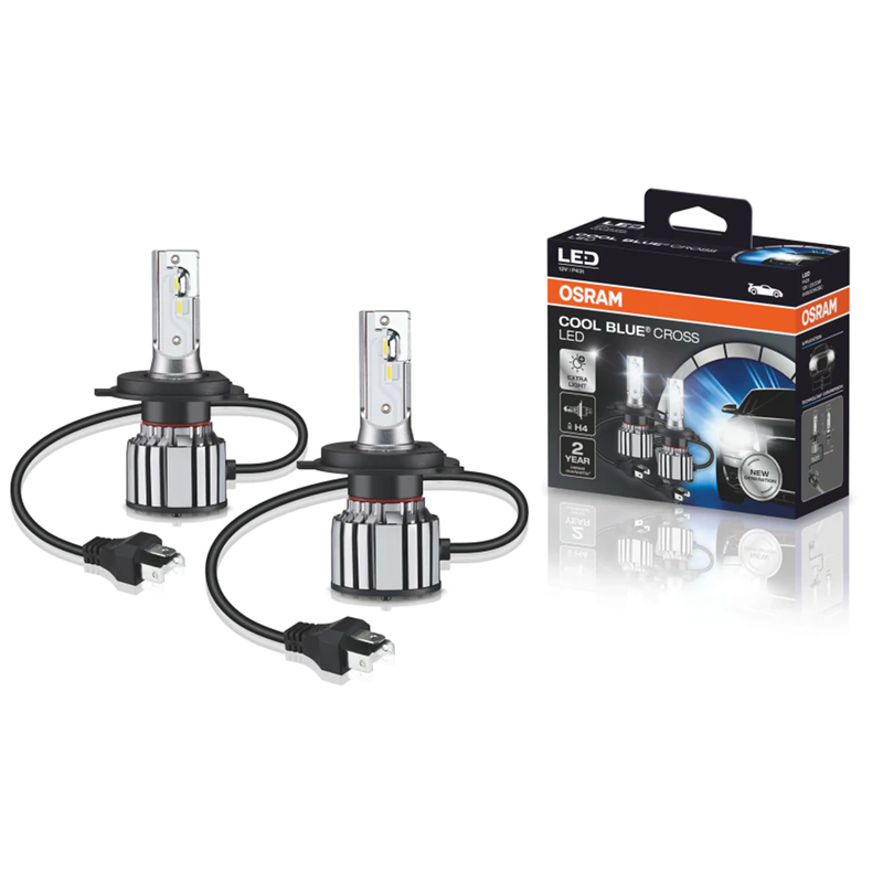 kit led cool blue cross h4 osram 64193cw cbc potencia 23w tensao 12v