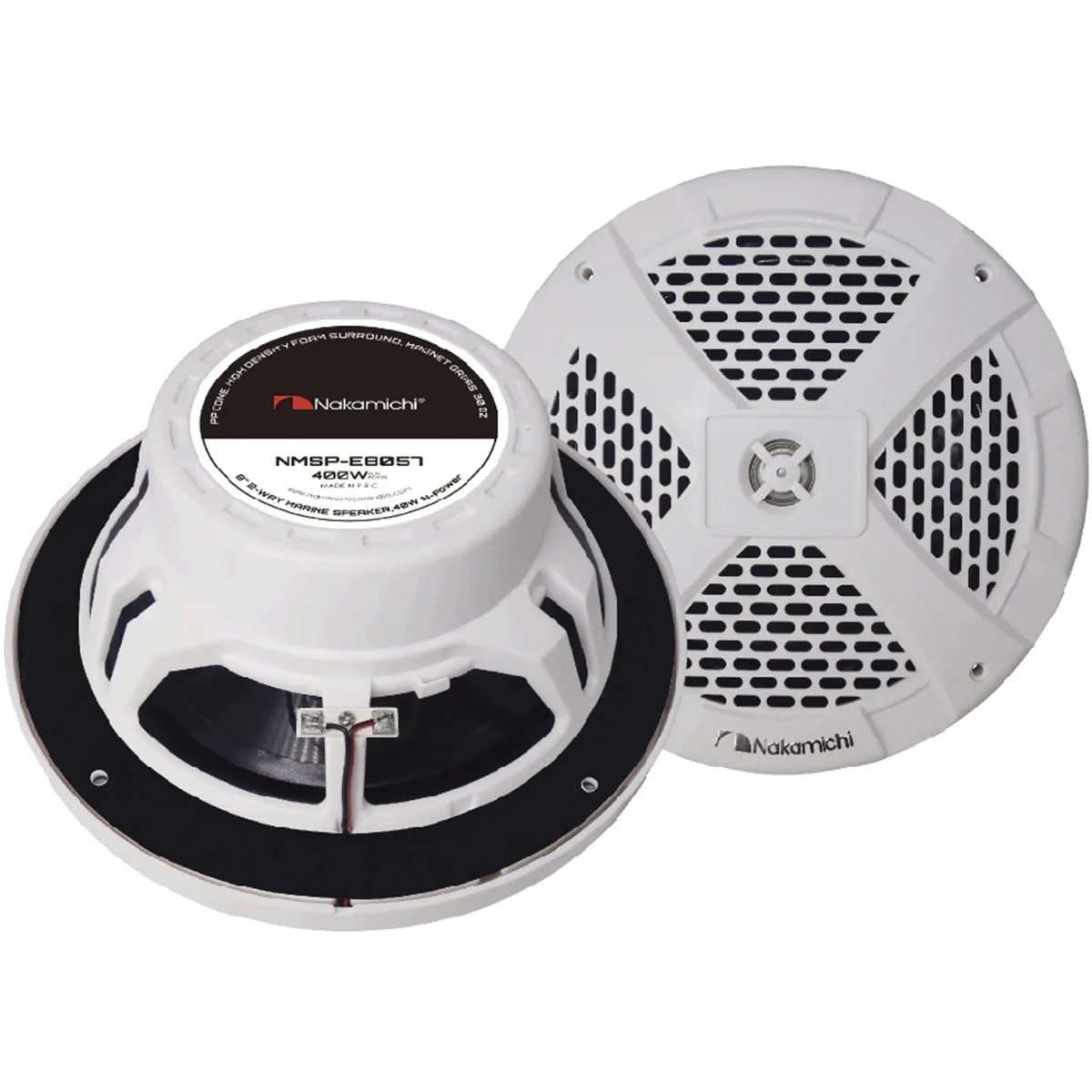 Alto Falante 6'' Naútico 60W RMS 4 Ohms NMSP-E6557 Nakamichi (Par)
