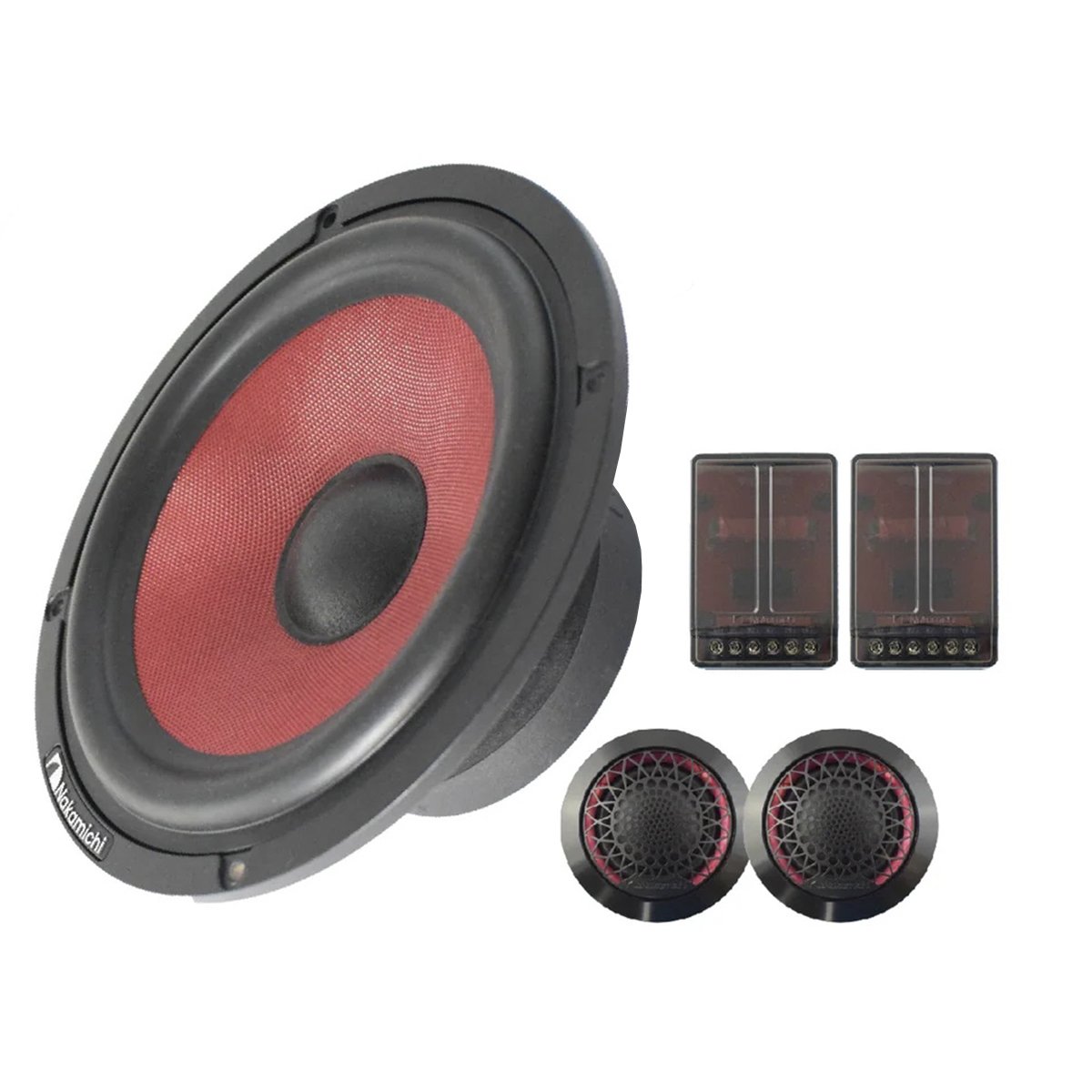 Kit 2 Vias 6.5'' 140W RMS 3 Ohms NSI CS620 Nakamichi