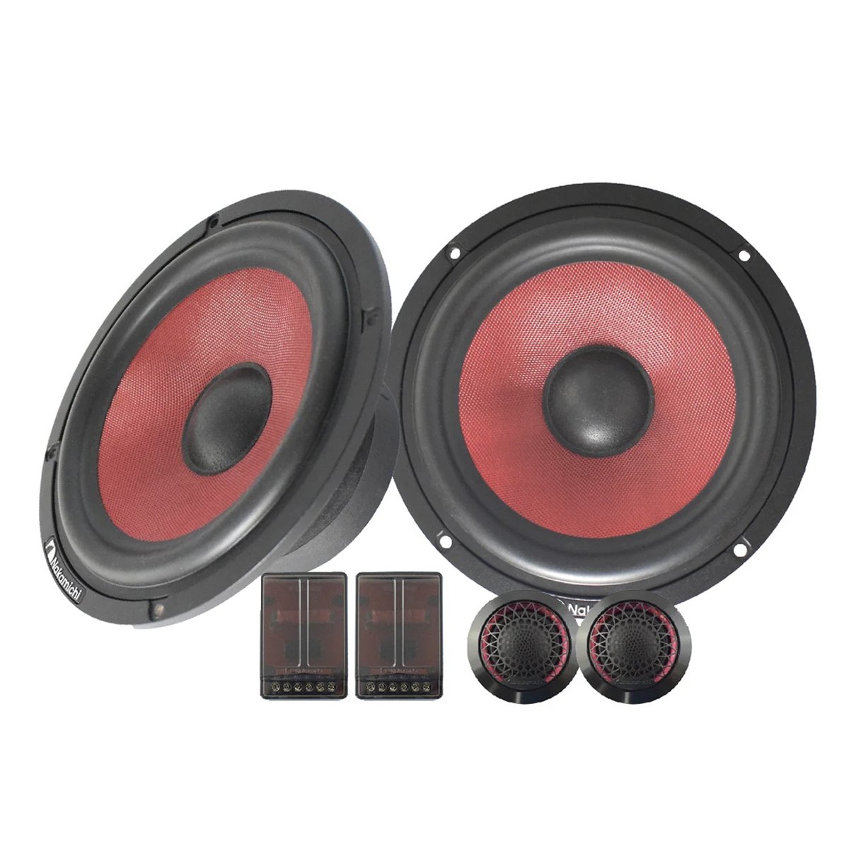 Kit 2 Vias 6.5'' 140W RMS 3 Ohms NSI CS620 Nakamichi