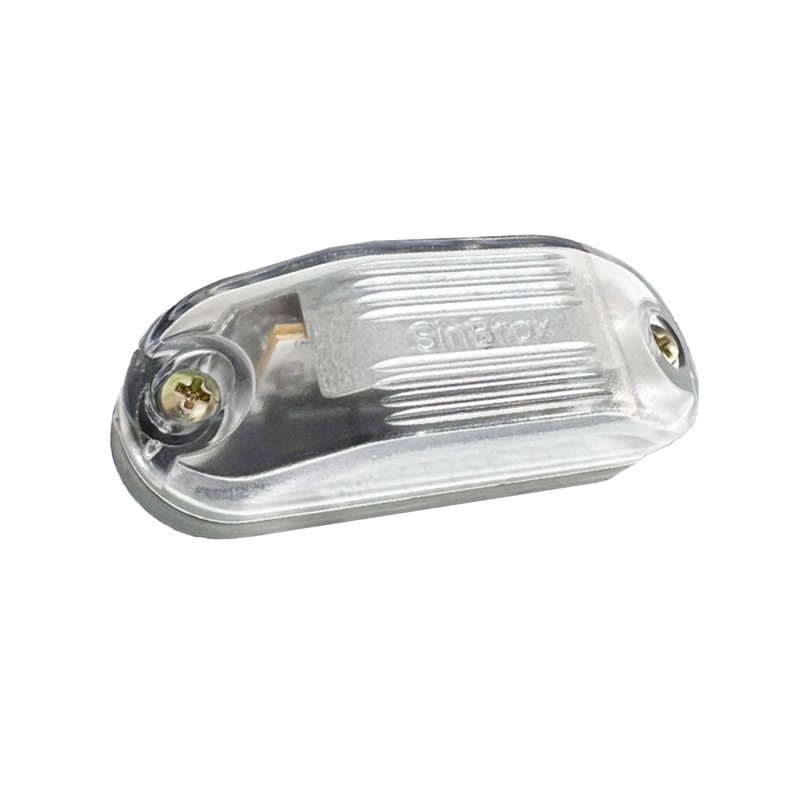 dl luz de placa universal bivolt 12 24volts 0
