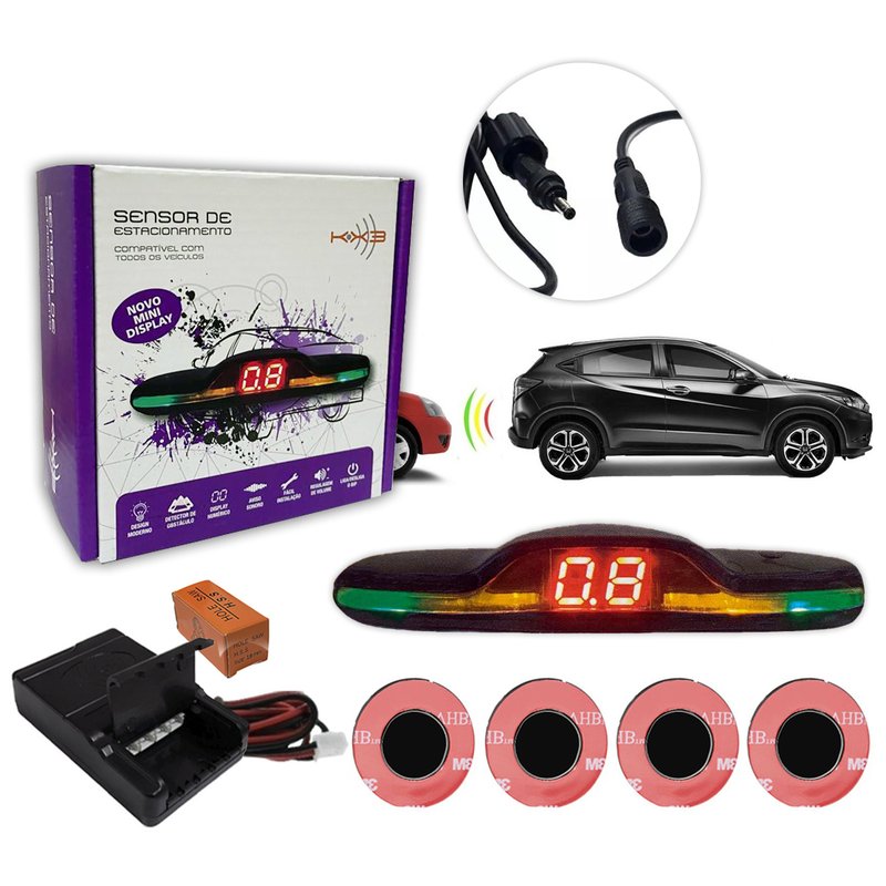 sensor mini embutido kx3 preto
