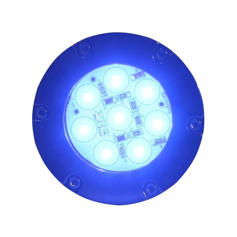 lanterna cojurinha led azul cabine caminhao sinbrax on