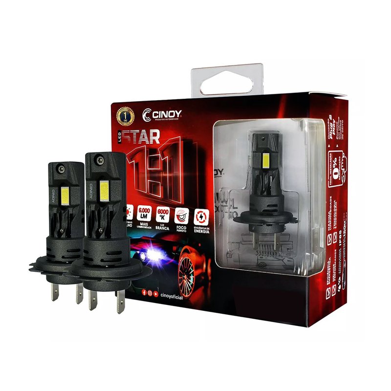 mini led star cinoy h7