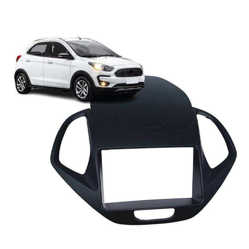 moldura 2 din ford ka freestyle 2019 a 2021 fiamon 6073