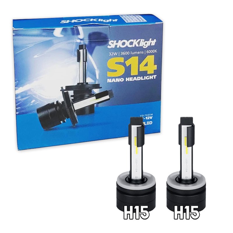 led h15 shocklight s14 nano headlight