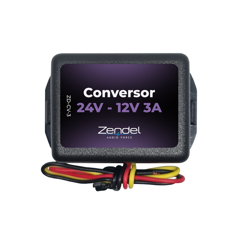 zd cv 3 conversor 24v 12v 3a 1