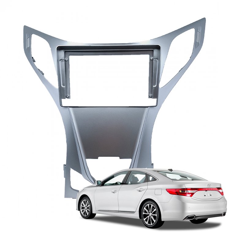 moldura 9 polegadas hyundai azera 2012 a 2015 fiamon