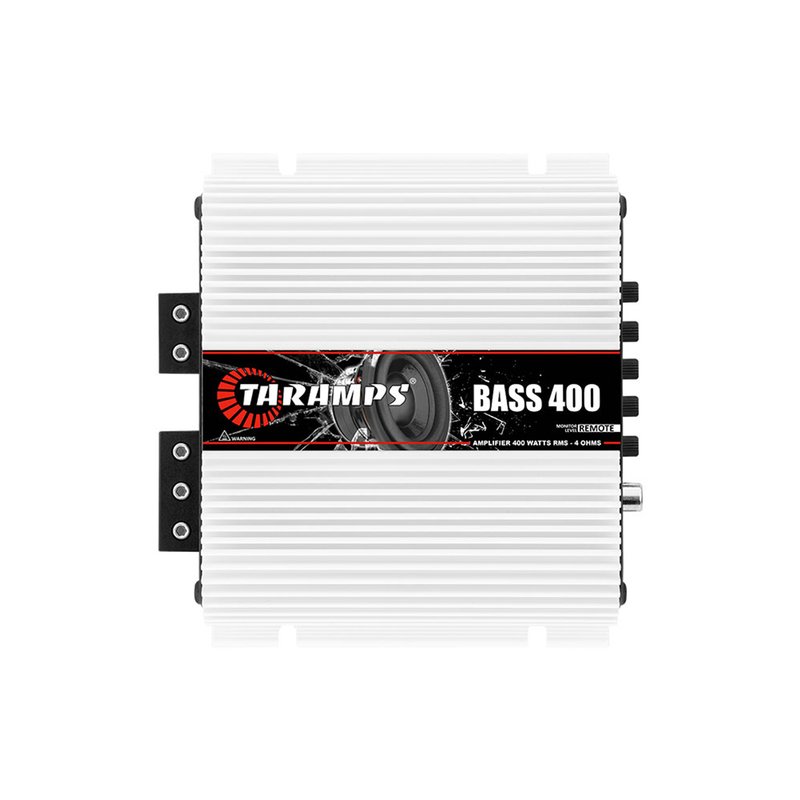 bass 400 4 ohms taramps 0