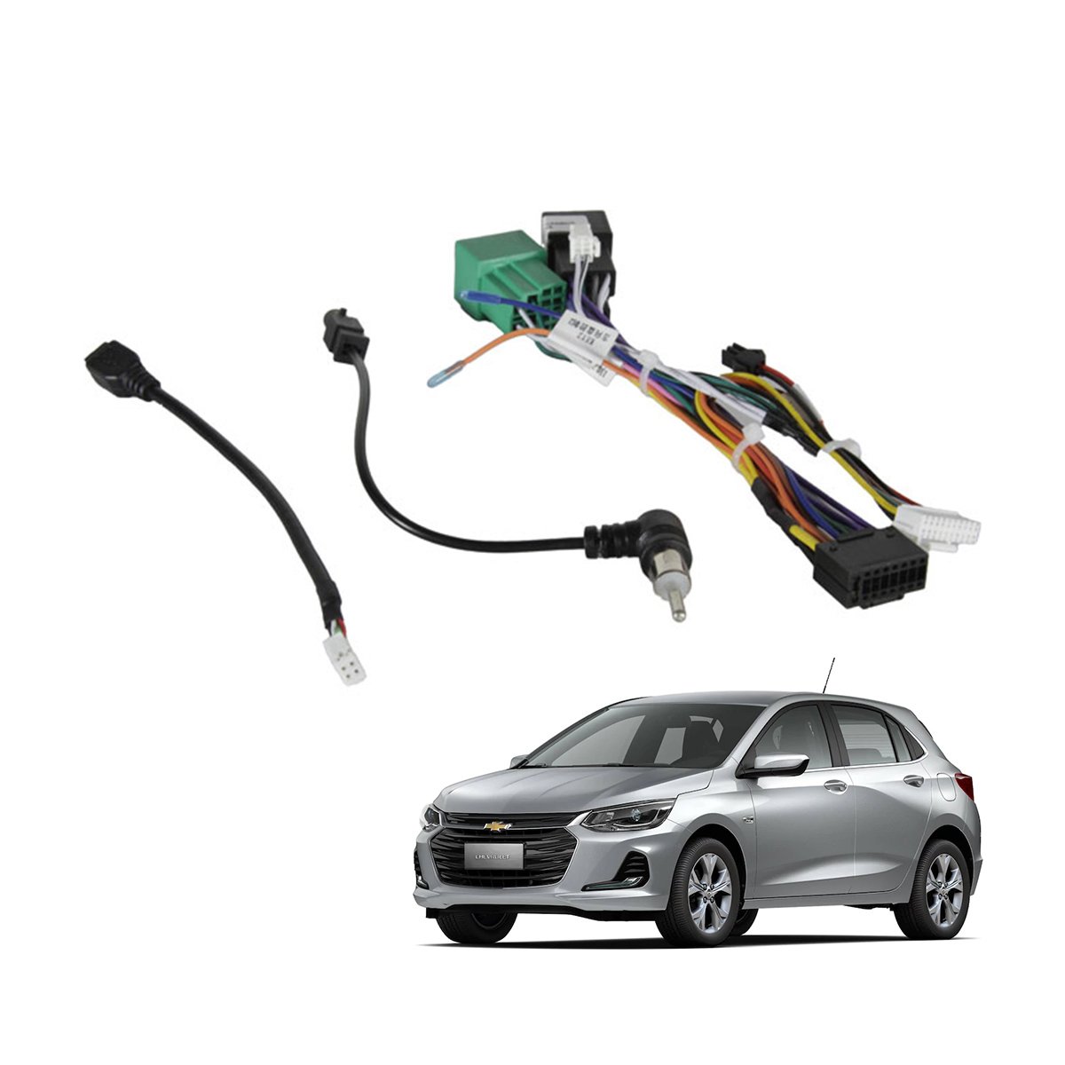 Kit Multifunção GM Onix para Mídia Android EXCANPLUS-GM01 Expex