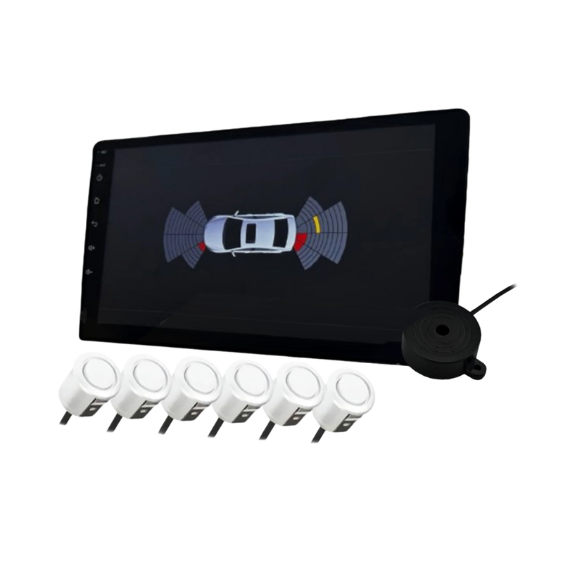sensor kx3 ksa 6 pontos multimidia android estacionamento 7